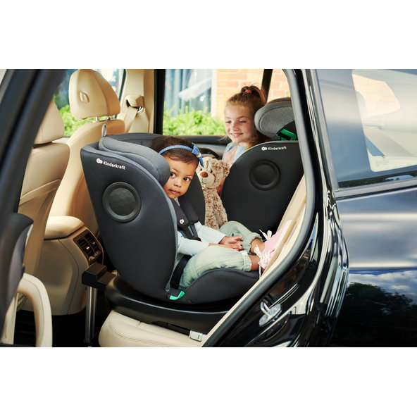 KINDERKRAFT Autosedačka I-360 i-Size 40-150 cm Black