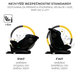 KINDERKRAFT Autosedačka I-Grow i-Size 40-150cm Black
