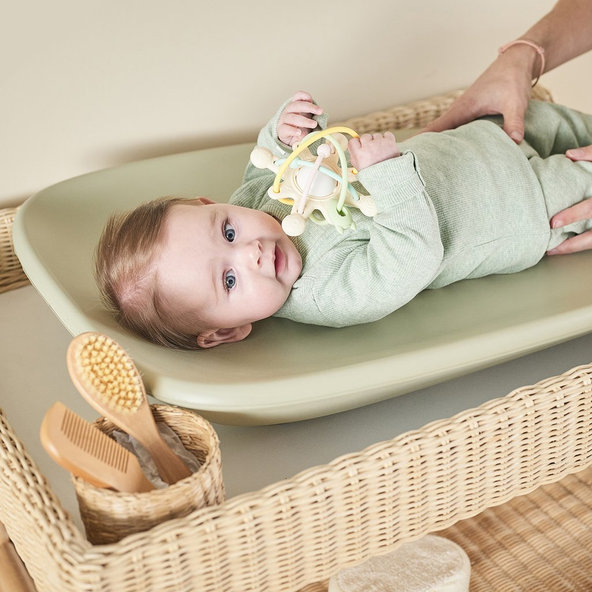 NATTOU Podložka přebalovací měkká Softy Green bez BPA 50x70 cm