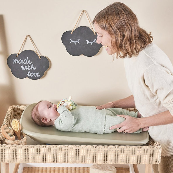 NATTOU Podložka přebalovací měkká Softy Green bez BPA 50x70 cm