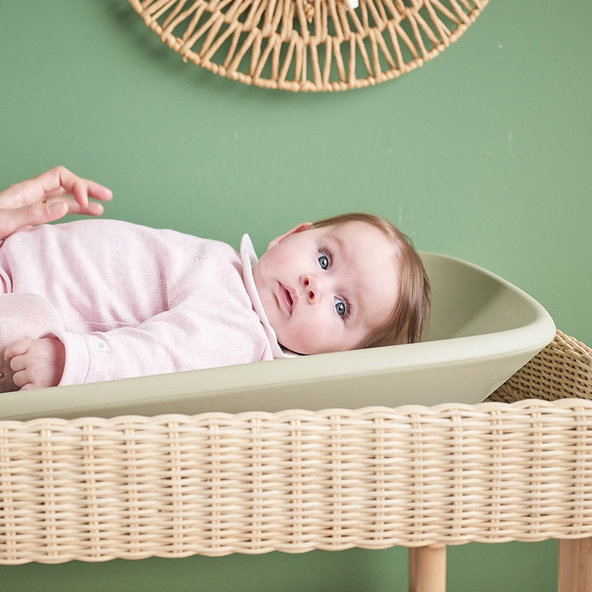 NATTOU Podložka přebalovací měkká Softy Green bez BPA 50x70 cm