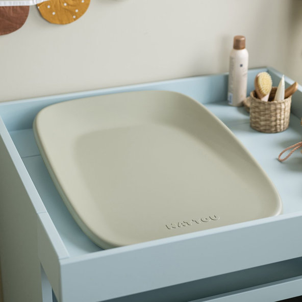 NATTOU Podložka přebalovací měkká Softy Green bez BPA 50x70 cm