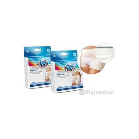 Canpol Babies Elastické nohavičky L/XL 2ks