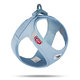 CURLI Postroj pre psov so sponou Air-Mesh Skyblue, 3XS, 1,5-3 kg