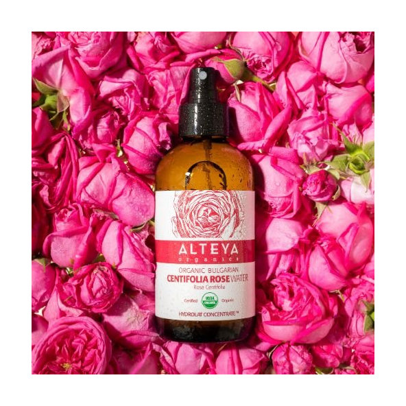 Ružová voda Bio z ruže stolistej (Rosa Centifolia) 240 ml SKLO