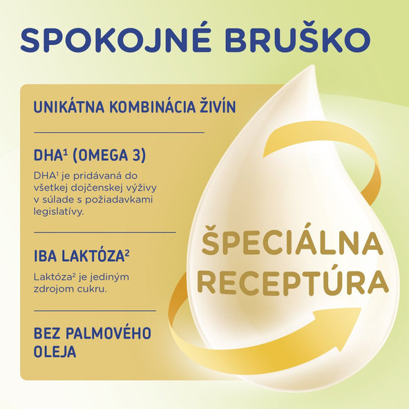 4x SUNAR Sensitive 1 Mlieko počiatočné 500 g, 0m+