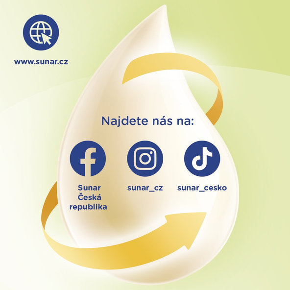4x SUNAR Sensitive 2 Mlieko pokračovacie 500 g, 6m+