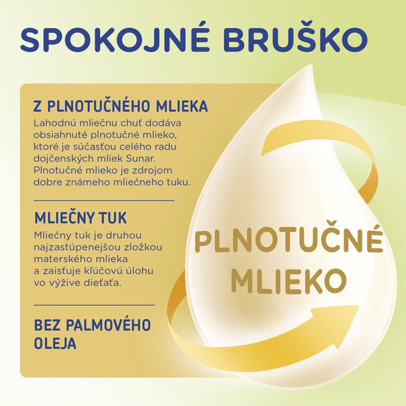 SUNAR Sensitive 2 Mleko pokračovacie 500 g, 6m+