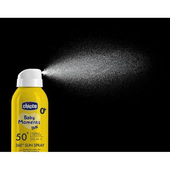 CHICCO Sprej detský na opaľovanie 360° SPF50+ 150ml