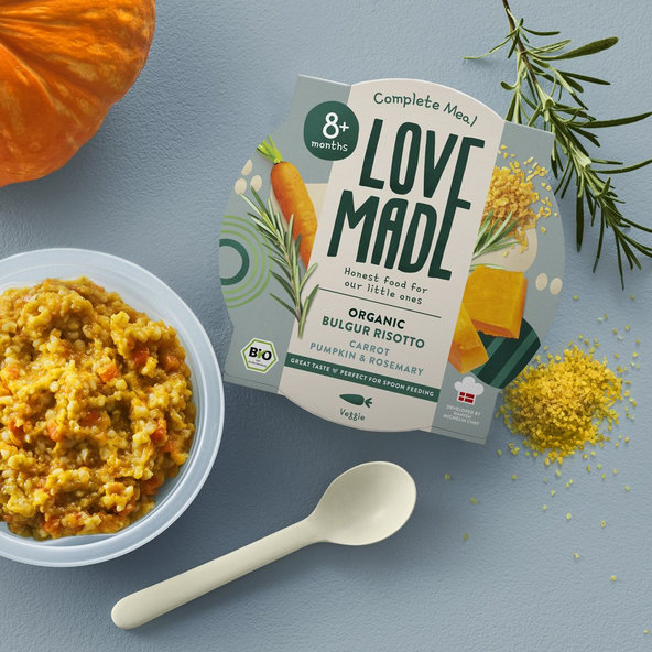LOVEMADE Rizoto z bulguru pre deti od 8. mesiaca, 225 g
