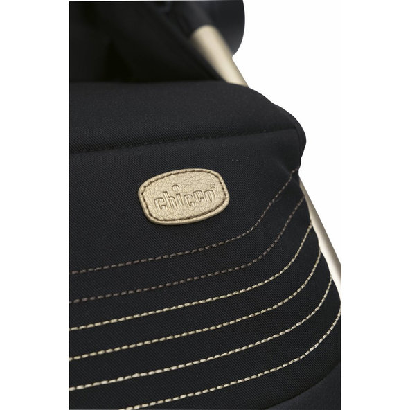 CHICCO Kočík športový Goody Xplus - Black Re_Lux Eco+