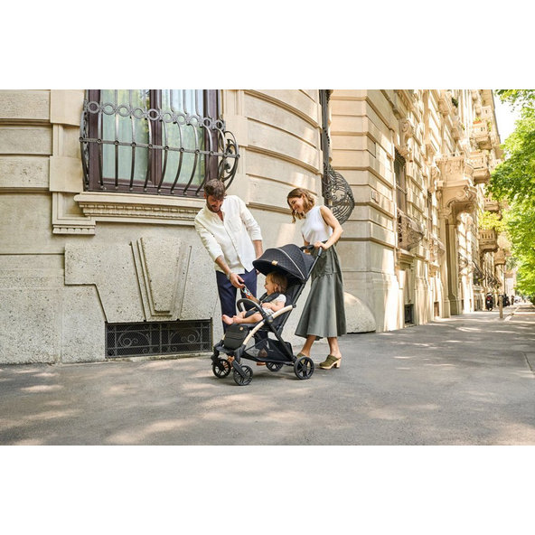 CHICCO Kočík športový Goody Xplus - Black Re_Lux Eco+