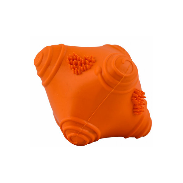 Pet Nova RUB-CRAZZYBALL S oranžová, hračka pre psy