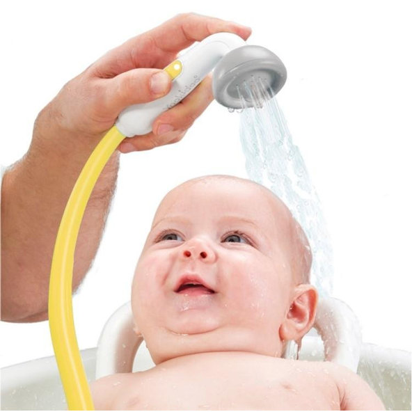 YOOKIDOO Detská sprcha slon - šedožltá