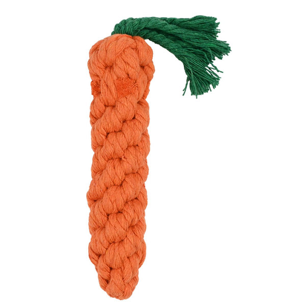 Pet Nova ROPE-CARROT hračka z lana pre psy