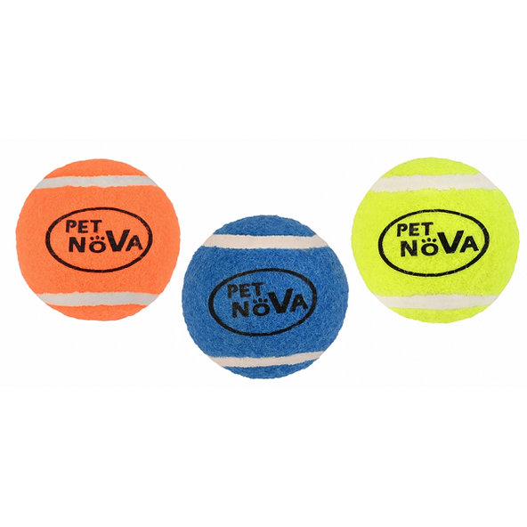 Pet Nova tenisové loptičky pre psy 5cm, 3kusy
