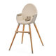 KINDERKRAFT Stolička jedálenská FINI2 Beige