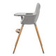 KINDERKRAFT Stolička jedálenská FINI2 Grey