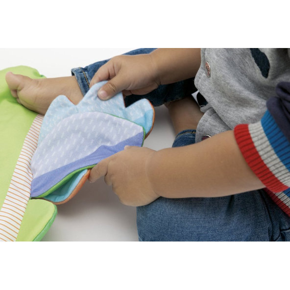 CHICCO Podložka vodná senzorická na hranie Krokodíl 6m+