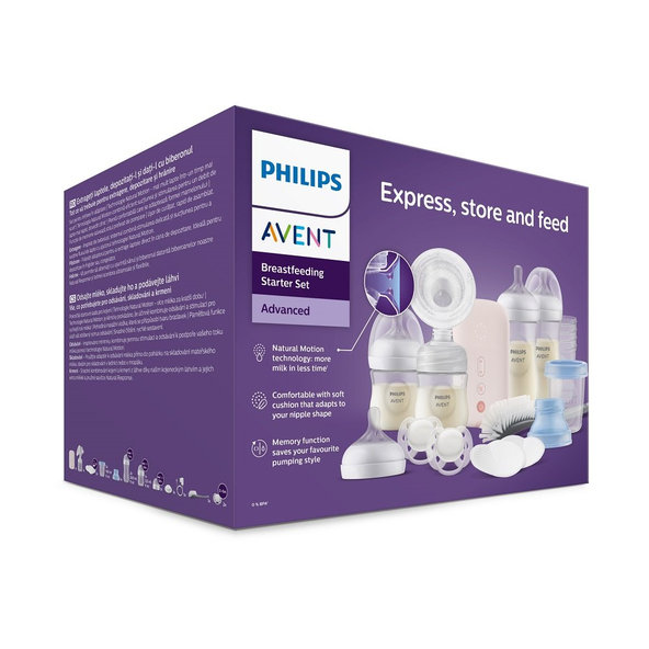 Philips AVENT Odsávačka materského mlieka elektrická sada SCD340/31