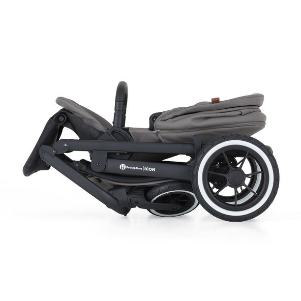 PETITE&MARS SET LITE Kočík kombinovaný ICON 2V1 AIR Dove Grey