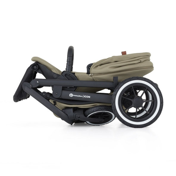 PETITE&MARS SET LITE Kočík kombinovaný ICON 2V1 AIR Mossy Green