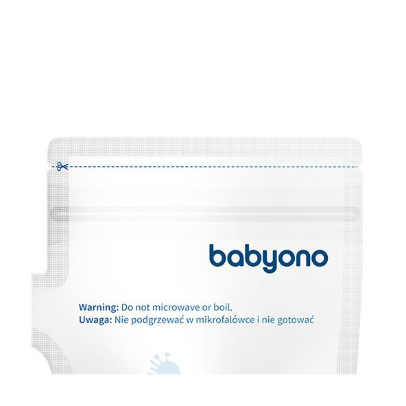BABYONO Sáčky na materské mlieko 180 ml 30 ks