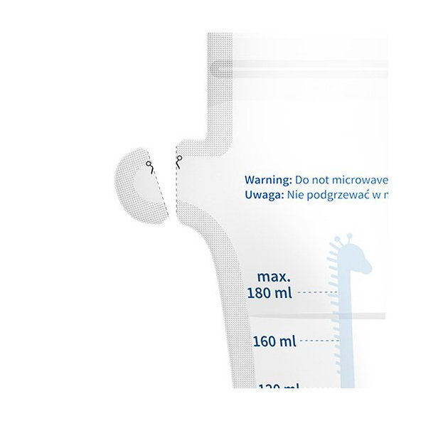 BABYONO Sáčky na materské mlieko 180 ml 30 ks