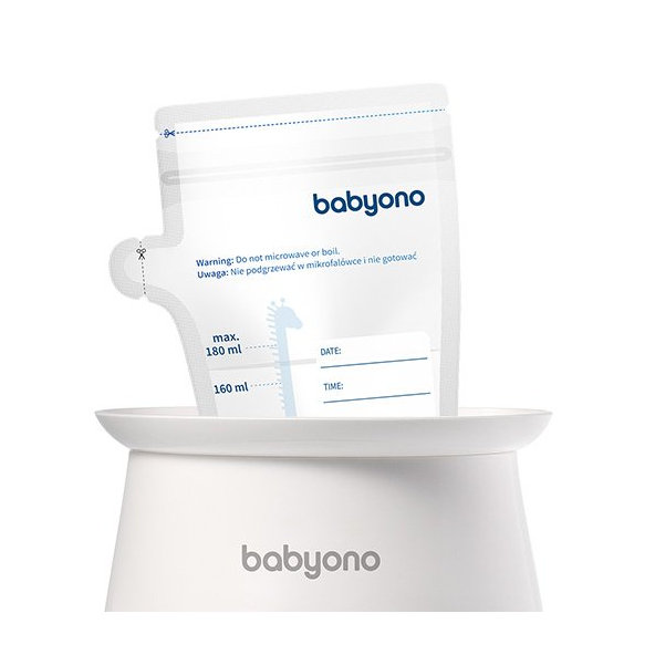 BABYONO Sáčky na materské mlieko 180 ml 30 ks