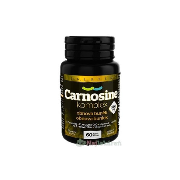 SALUTEM Carnosine komplex 900 mg na obnovu buniek, 60 tbl