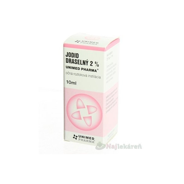 JODID DRASELNÝ 2 % UNIMED PHARMA 10 ml