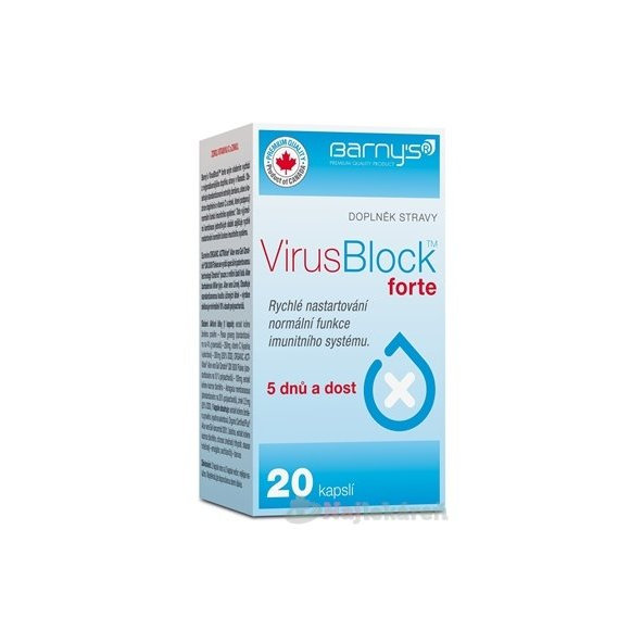 Barny's VirusBlock forte 20 ks
