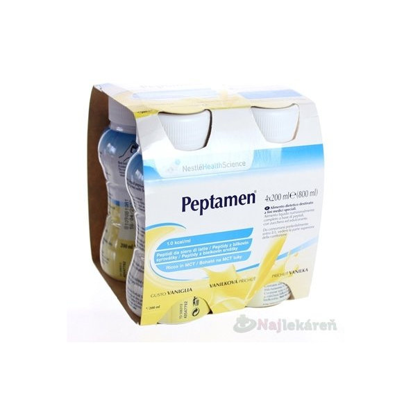 PEPTAMEN VANILLA 4x200ml