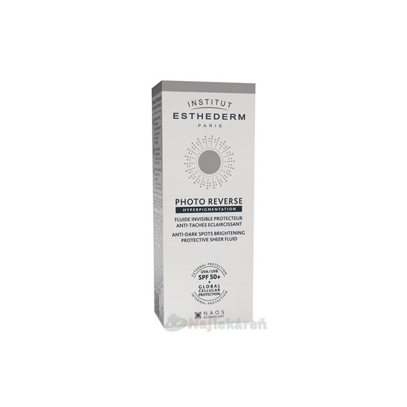 INSTITUT ESTHEDERM PHOTO REVERSE fluid proti pigmentovým škvrnám SPF 50+ 40ml