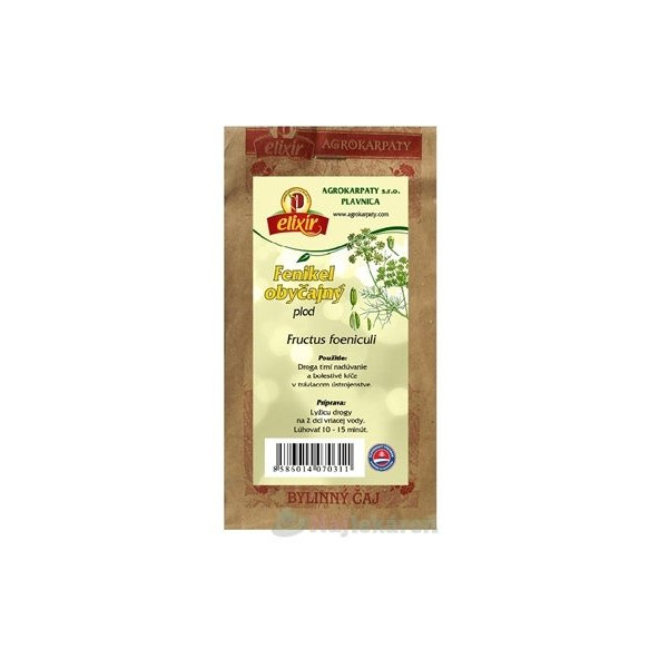 AGROKARPATY FENIKEL OBYČAJNY plod, 30 g