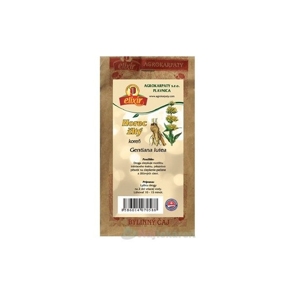 AGROKARPATY HOREC ŽLTÝ koreň, 30g