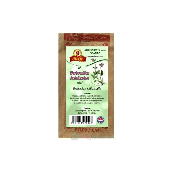 AGROKARPATY BETONIKA LEKÁRSKA, 30 g