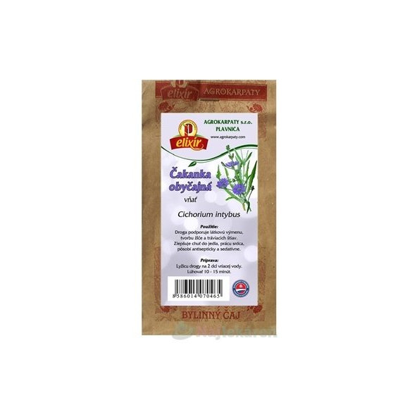 AGROKARPATY ČAKANKA OBYČAJNA bylinný čaj - vňať, 30g