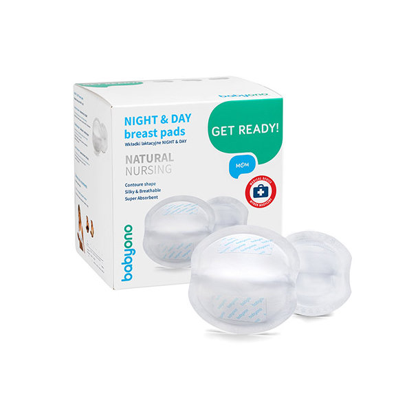 BABYONO Vložky do podprsenky Night&Day 40 ks