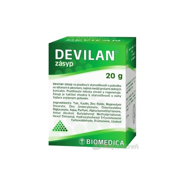 BIOMEDICA DEVILAN zásyp 20g