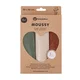 PETITE & MARS Sada plienok Moussy Earth Tones 68 x 68 cm 3 ks