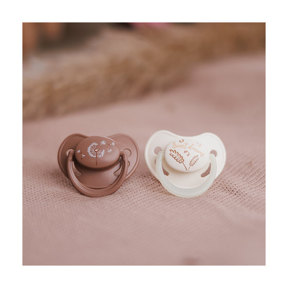 BABYONO Cumlíky silikónové anatomické 18m+ 2 ks