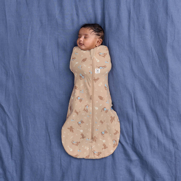 ERGOPOUCH Zavinovačka a pytel na spanie 2v1 Cocoon Melody 1,0tog 6-12m