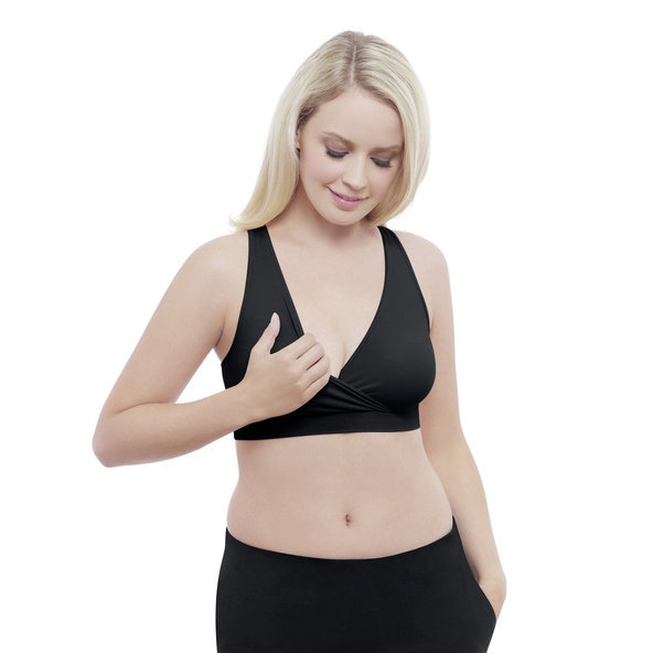 MEDELA Nočné dojčiace podprsenka biela L