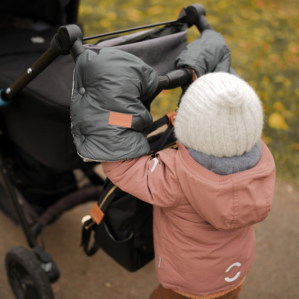PETITE&MARS Rukavice Jasie Dark Wallnut