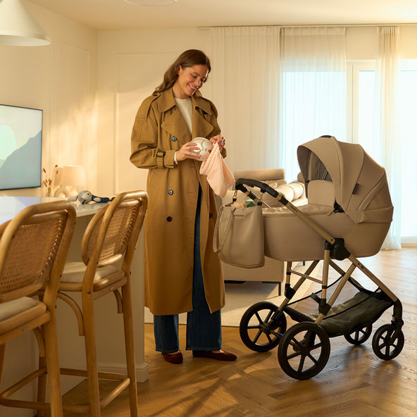KINDERKRAFT Odsávačka Single Hands-free Mamaflow Pink