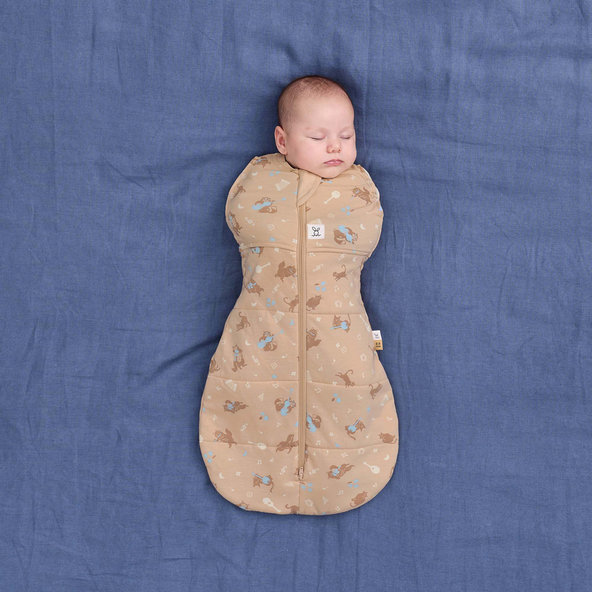 ERGOPOUCH Zavinovačka a pytel na spanie 2v1 Cocoon Melody 2,5tog 6-12m