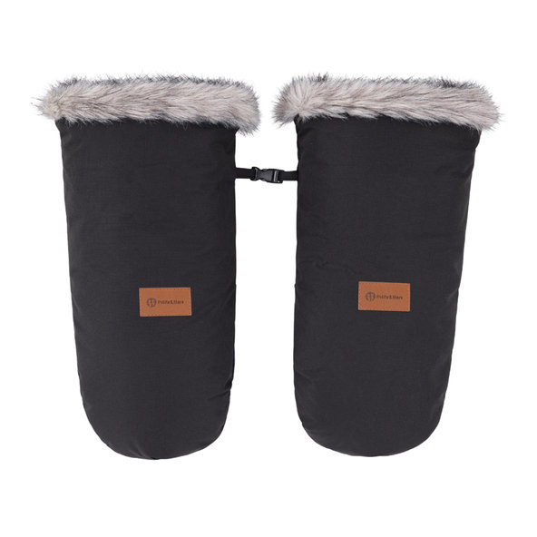 Petite&Mars Fjora rukávnik na kočík Forever Black