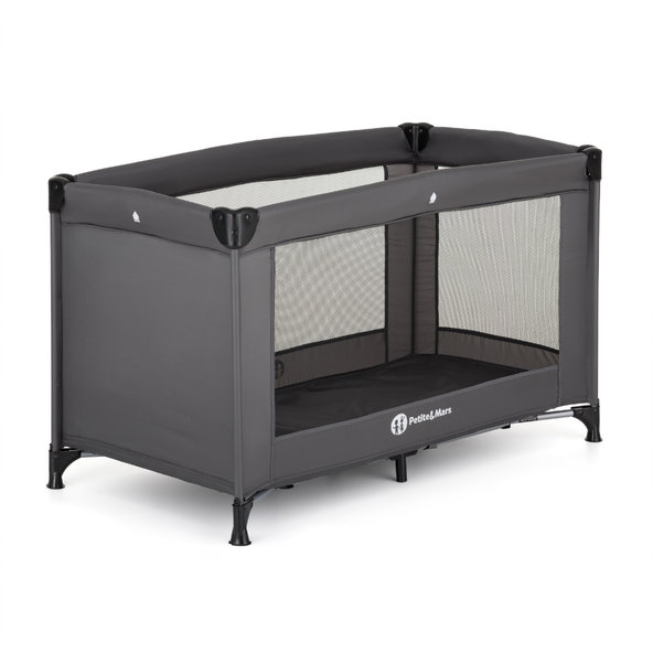 PETITE&MARS Koot Lite Postieľka cestovná Dark Grey