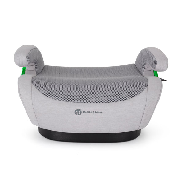 PETITE&MARS Podsedák Optimus Pro i-Size Air Gentle Grey 125-150 cm